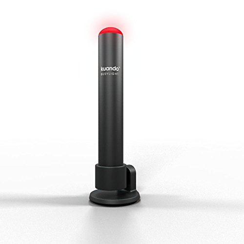 Kuando® Busylight Combi (15301) – for headsets & Desk Phones - Lights up Red When on the Phone. Manual Switch Changes Light to Blue for DND Mode by Kuando - Used condition - Image 2