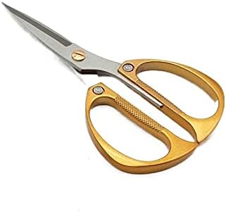 Craft Scissors Scissors Household Sewing Craft Scissors Stainless Sharp Strong Shear Gold/Silver Scissors