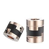 1PC D20L33 Rigid Shaft Coupler 5mm to 10mm CNC Motor Lathe Flexible Connector(D20L33 7mm)