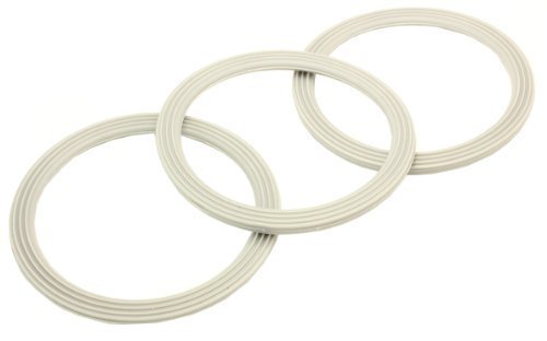 First4spares Rubber Base Seals To Fit Kenwood Liquidisers, Blenders, Mixers And Juicers (Pack Of 3)