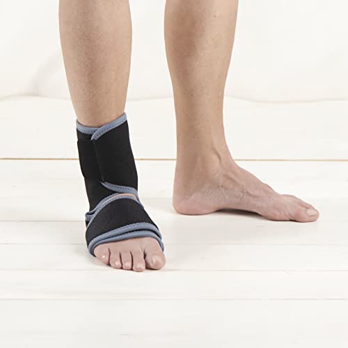 Attelle cheville orthopédique - Manchon élastique de protection et de soulagement léger