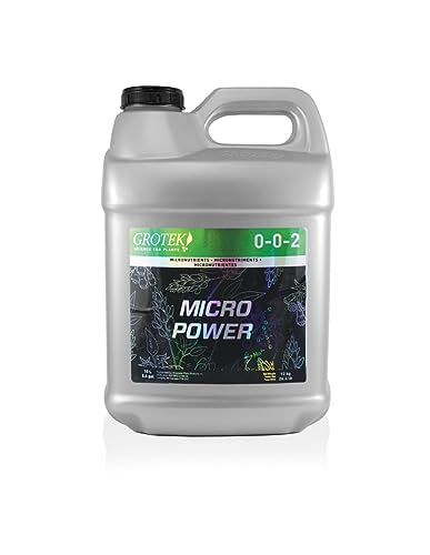 GROWMANIA Fertilizante Micropower de Grotek 10L | Abono con Micronutrientes para Crecimiento de Cultivos y Plantas