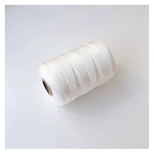 Utop Rope 100% Nylon Braided Mason Line | Heavy Duty Rosary String for Masonry, Construction, Home Improvement | General Purpose Twine String