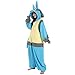 SAZAC Lucario Pokemon Adult Kigurumi - Premium Unisex Blue Onesie Costume for Cosplay, Ultra Cozy Loungewear, Easy Care Halloween Outfit