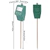 Soil Moisture Meter,2 Pack Plant Hygrometer Moisture Sensor Plant Water Monitor for Potted Plants,Garden,Farm, Lawn(No Battery Needed)