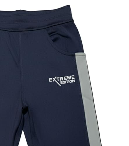 Image of Boys Regular Fit Track Pants, 4Way Stratchable Pants for Sports Activities and Routine Wear Active Wear Lower for Kids Boys (Pack of 2)