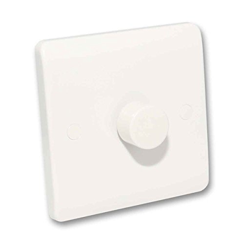 Lowenergie LED Dimmer Switch 3W-250W, White Plastic