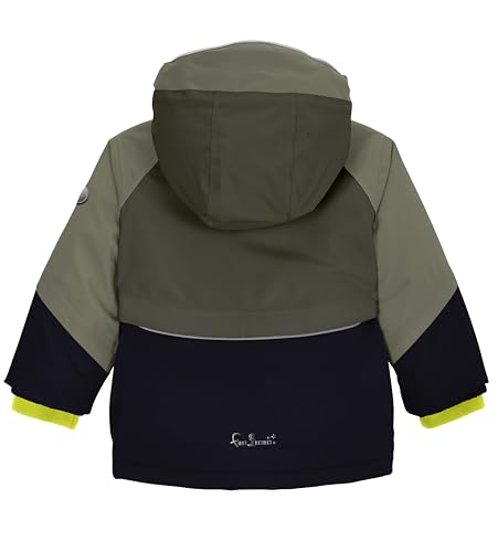 first instinct by killtec Kinder Skijacke/Funktionsjacke mit Kapuze und Schneefang FISW 31 MNS SKI JCKT, dunkeloliv, 86, 42253-000
