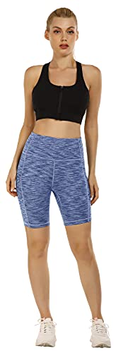 Image of Heathyoga Yoga Pants with Pockets Extra Soft Leggings with Pockets for Women Non See-Through High Waist Workout Leggings