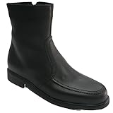 calcetines para vestir hombre Bota vestir hombre media caña con cremallera bordó