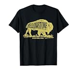 Yellowstone National Park T shirt US Bison Buffalo Vintage T-Shirt