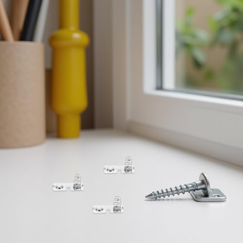 Image of Generic 100pcs Stainless Steel AA Battery Spring Contacts, Positive to Negative Battery Holder Replacement Parts, Terminal Plates for DIY Electronics, Toys