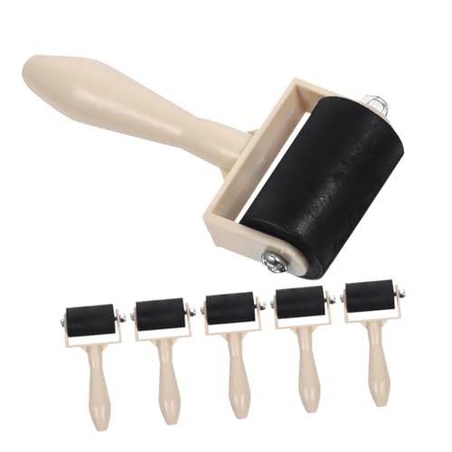 IWOWHERO Kids Printmaking Tool Roller Paper Roller Tape Versatile Art Craft Tool for All Ages