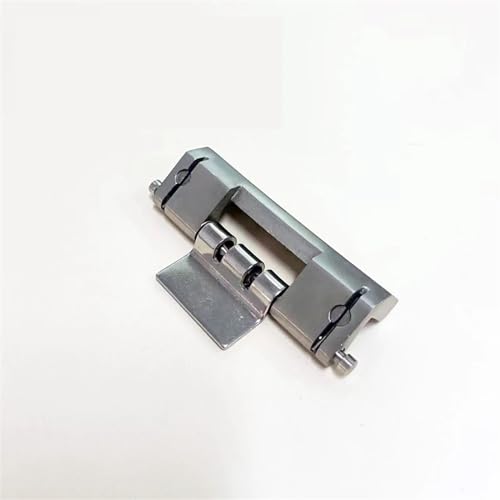 Charnière en alliage de zinc argenté pour boîte de distribution et mobilier