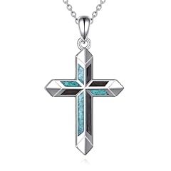 Silver-Wood Turquoise Necklace