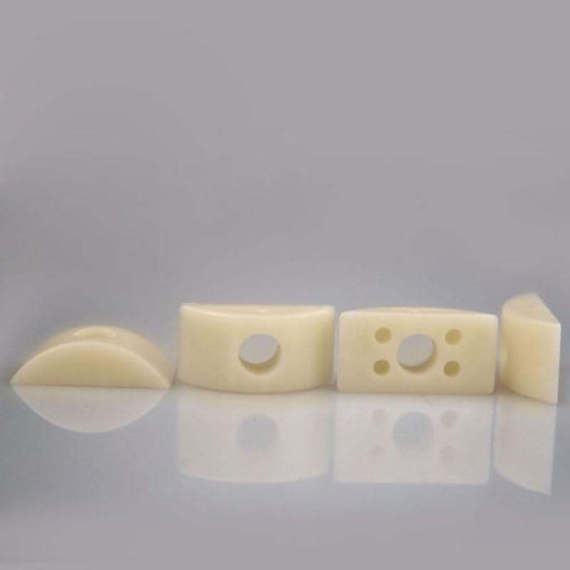 M8 Half Moon Washer Nuts Desk Connector Plastic Screws Nut 5/15PCS - (Size: 5PCS)