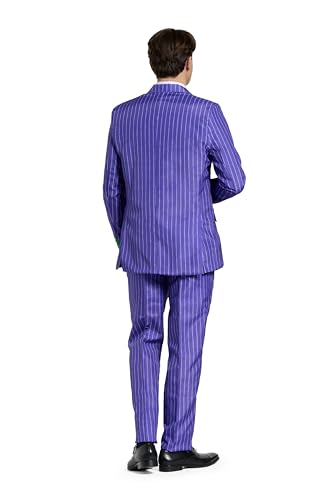 Suitmeister OBAS-0047 Men'S Costume - The Joker Dc Character Slim Fit Suit thumb #4