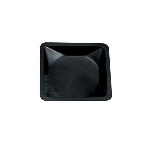 Heathrow Scientific HS1423B, Gravity Black Medium Square Weigh Boat (5 Packs of 500 pcs)
