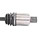 AUTO DN Rear Left CV Axle Shaft for Jeep Cherokee 2014 2015 2016 2017 2018 2019 1PCS