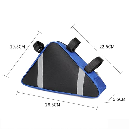 DRYUSFD Fahrrad Rahmentasche für Orbea Electric Kemen/Vibe/Optima, Leicht Fahrrad Oberrohrtasche, Wasserdicht Fahrradtasche Rahmen, Fahrradtasche unter dem Schlauch,E-Green