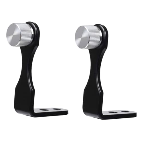 2pcs Telescope Tripod Connector Telescope Camera Tripod Mount Telescope Mount Binoculars Tripod Adapter Tripod l Adapter Binocular l Adapter Telescope Bracket Black CAXUSD