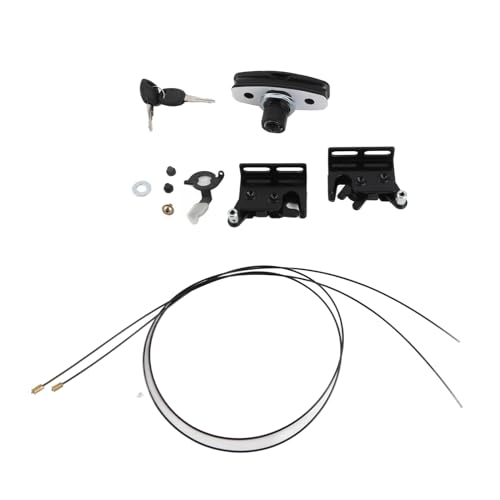 CFTGIW Truck Cover Twist Handle Kit Truck Cap Twist Handle Kit Enhanced Security Manual Unlocking 2 Keys 113436 100XQ for Leer Truck Caps 100XQ 100XL 100XR TSC700 Handle Kit with Keys