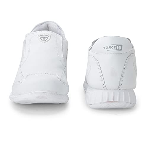 Image of Liberty Force 10 9906-10-WHITE Mens Sports Non Lacing Shoes