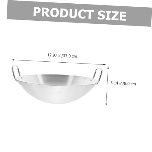 Wok de acero inoxidable Homoyoyo para cocina versátil miniatura 4