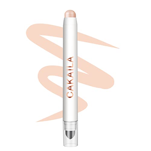 SUMEITANG Cream EyeShadow Stick with Sponge Makeup Brush, Matte Eye Shadow Eye Brightener Stick, Waterproof Smudge-proof Cream Eye Shadow Pencil Crayon for Eyes, Soft & Smooth, Easy To Color