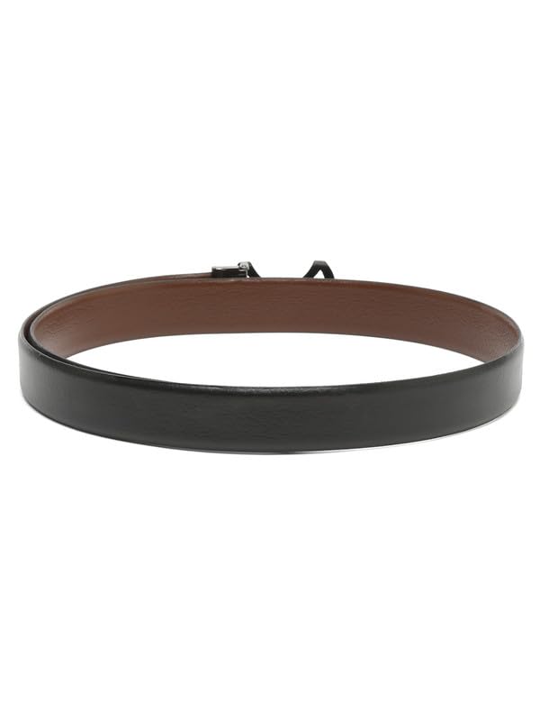Image of TEAKWOOD LEATHERS Leather Men Reversible Adjutable, Regular Fit for Jeans Office, Outdoor All Occasion Men's Leather Belt | T BT 732