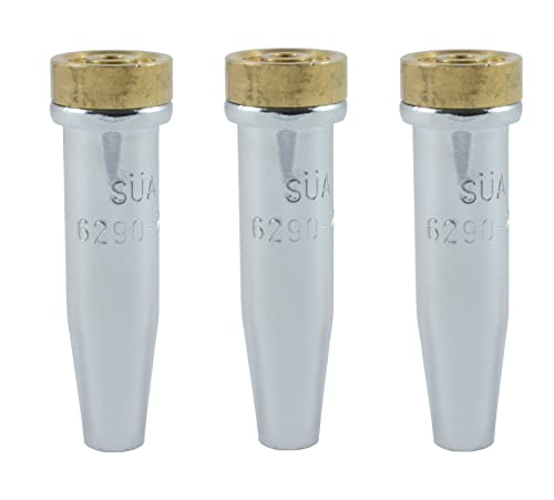 SÜA® - (3 PACK) SÜA® - 6290-NX-2 Propane Cutting Tip - Compatible with Harris Torches - #2