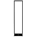 NavePoint 45U 2 Post Open Frame Server Rack for 19 Inch Equipment, AV, Networking, Data & IT Devices, 2-Post Rack 45U 881lbs Weight Capacity, Black