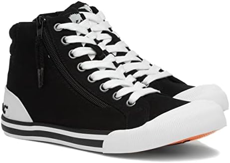 Rocket Dog Women's Jazzin High-Top Trainers, Black, 10 | Image 6