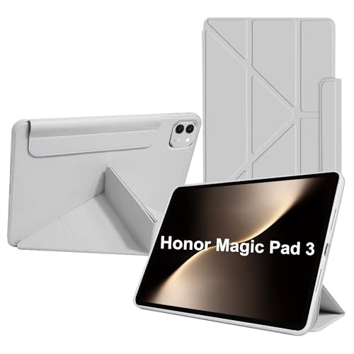 Fitudoos Funda Compatible con Honor Magic Pad 3 13.3 Pulgada,Delgada y Ligera con Soporte,Función de Auto-Reposo/Activación,Gris.
