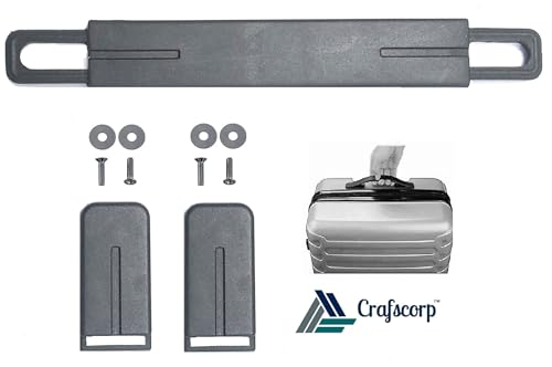 Image of Luggage Handle for VIP Safari, Amrican Turister, Skybag Trolley Bag Suitcases Replacement Handle for Luggage Parts (Black Colour- (1Pcs) for All Colour Suitcase)