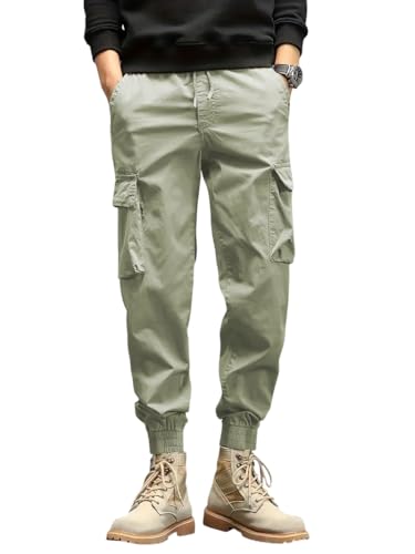 Image of TagasMen's Tapered Jogger Cargo Pant || Trousers Casual Pant || Cargo Pant || Jeans Pant || Track Pant for Man ||(MC-13)