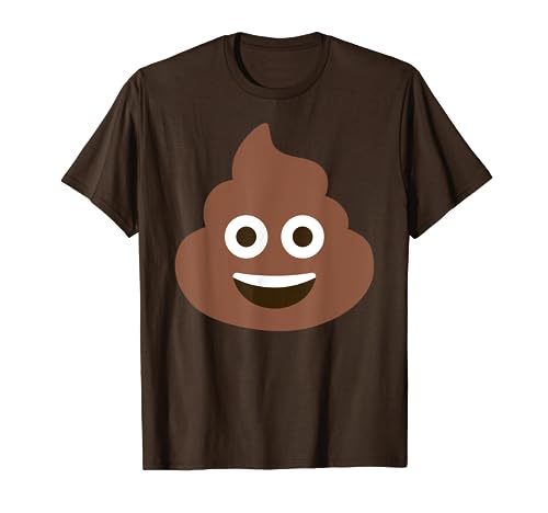 Caca émoticône souriante pour déjections canines T-Shirt