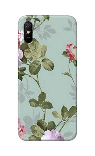 Image of Printed Hard Back Cover Case for Mi Redmi 9A | Mi Redmi 9AT | Mi Redmi 9A Sport Back Cover (Floral Painting) -702