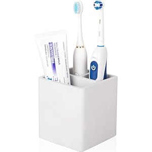 Heagoale Diatomitowy Organizer na Szczoteczki 3-przegródkowy