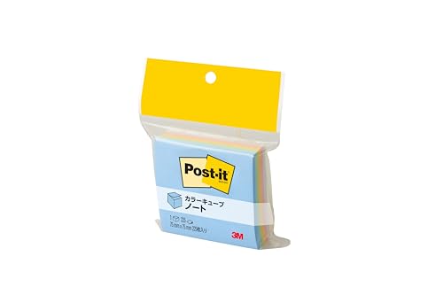 3M �|�X�g�C�b�g �t� �傫�� �L���[�u �p�X�e���J���[ 75×75mm 225�� CP-33 �G�R�}�[�N�F�菤�i �O���[���w���@�K��