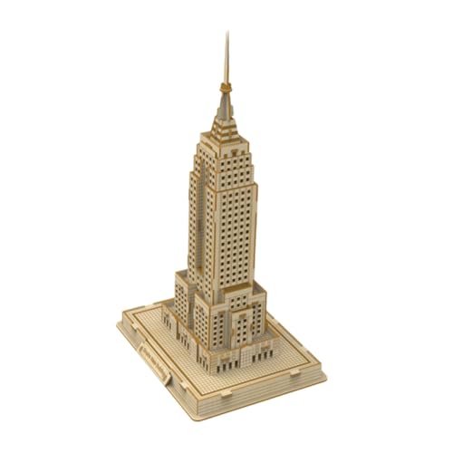 Puzzle bois éducatif architecture pour des après-midis calmes en famille