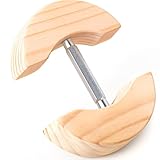 Hat Stretcher for Men, Fitted Cowboy Hat Stretchers Fitted Hat Size 7 to 8 3/8, Cap Reshaper Fits All Caps - Adjustable Size, Solid Wood Hats Jack Stretcher Suit for Bigger Head