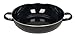 Produktbild Riess, 0077-022, Schmorpfanne 28, OHNE Glasdeckel, CLASSIC - SCHWARZEMAILLE, Durchmesser 28 cm, Höhe 6,5 cm, Inhalt 2,20 Liter, Emaille, schwarz, Induktion