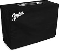 Protect your investment with a fitted Fender amplifier cover Designed to fit Champion and Champion II 100 Series amplifiers Super tough and made from highly durable material to withstand the rigors of the road. Black polyester cover with an embroider...