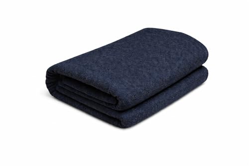 Image of Premium Solid Dark Black Donation Winter Blanket | Ultra Soft & Warm Fleece Blanket | Lightweight Yet Heavy Warmth | All Season AC Blanket for Double Bed | Machine Washable | Luxury Home Bedding