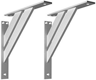 Homezone®,coppia Di Staffe Vittoriane In Ghisa Da Parete Supporti - Foto 10