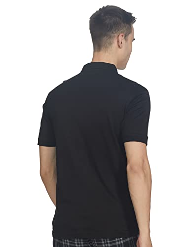 Image of Raymond Men's Solid Regular Fit Polo