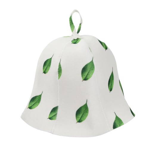 Sauna Hat - High Temperature Resistant, Leaves Design