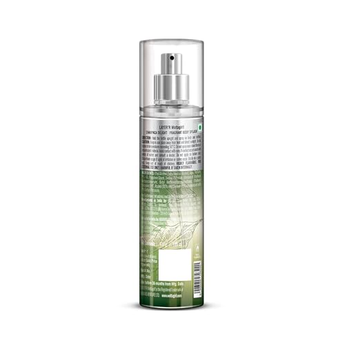 Image of Layer'r Wottagirl Champaca Body Splash 135ml | Elegant Long-Lasting Floral Mist for Women | Jasmine, Champaca & Soft Musk Deodorant | Everyday Freshness | Gentle & Skin-Friendly