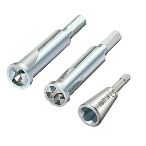 Samuliy Pelacables de taladro, pelacables eléctricos de tuerca de alambre, tuerca de destornillador de giro de alambre, herramienta peladora de cables eléctrica para taladro de mano